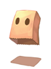 Brown Paperbag Hat