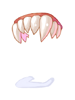 Denture from Dragon Mask